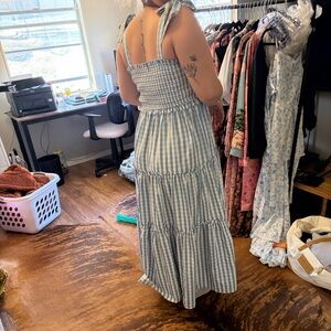 Buddy Love Blue and White Maxi Dress